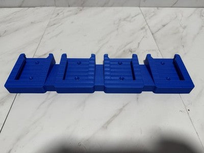 Kobalt Battery holder Wall Mount Heavy Duty 1 2 3 or 4 batterys 24V