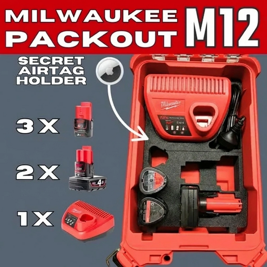 M12 Battery & Charger Insert for PACKOUT Compact Organizer (Insert Only)