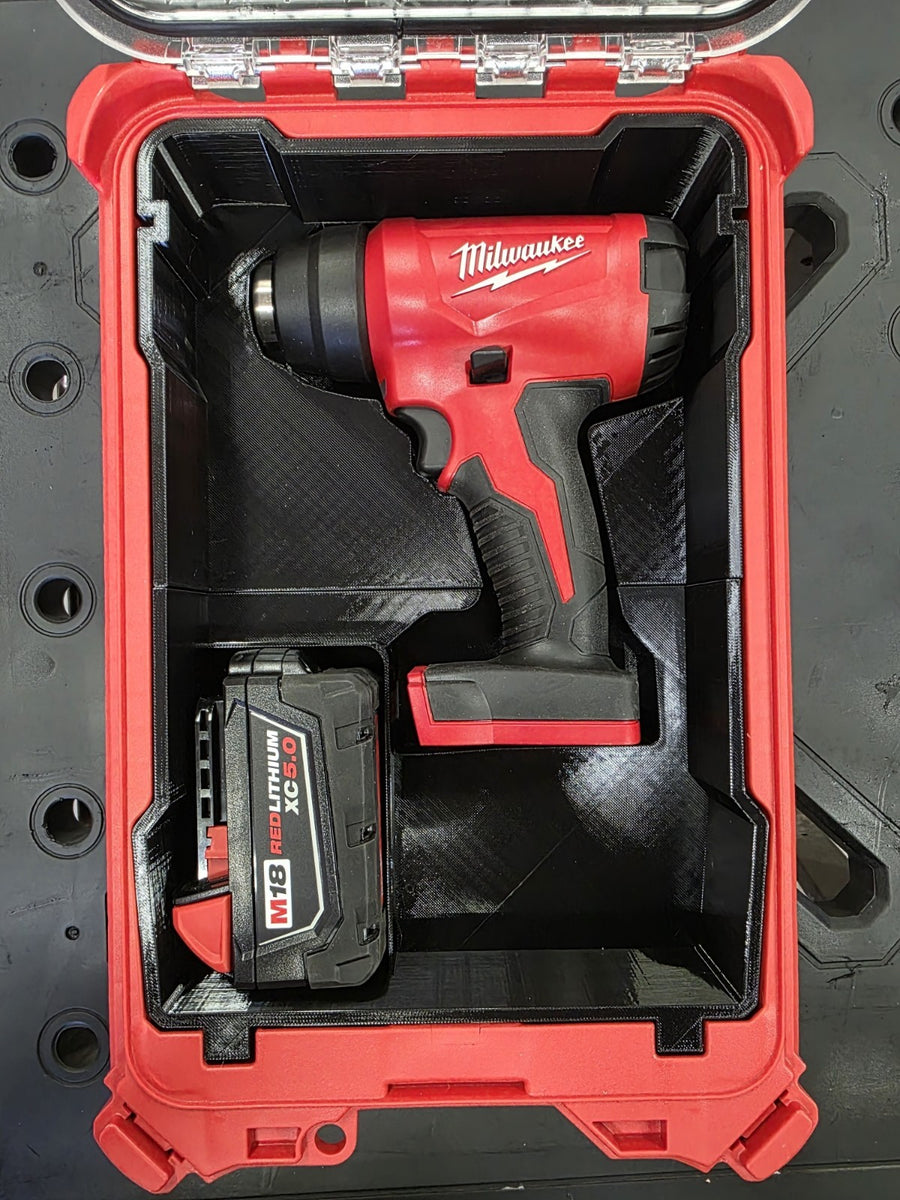 Milwaukee PACKOUT Insert – M18 Heat Gun Holder (Insert Only)
