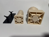 Little Boy MK-1 and Fat Boy MK-3 Atom Bomb Model 3D Printed 1/20 US Military
