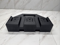Battery Basket Carrier Caddy Holder for DeWALT 6 slot Black  Holds 6 Batteries