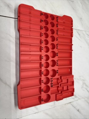 3/8 Socket Organizer for Milwaukee PACKOUT Low Profile 48-22-8436- INSERT ONLY