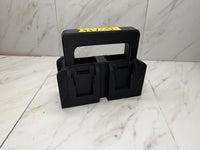 Dewalt 6 Battery Carrying Holder 20V 60V XR Flexvolt Power Stack Black