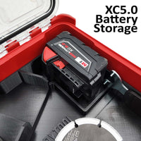 M18 Grinder Organizer for Milwaukee Compact Packout insert 2686-20 and 2880-20