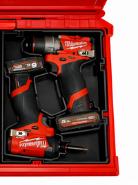 M12 Gen 3 Drill and impact Organizer for Milwaukee Packout insert 2 and 3 Drawer