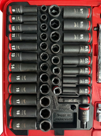 Fits Milwaukee 49-66-7009 Socket Set PACKOUT Tool Box (Insert Only)