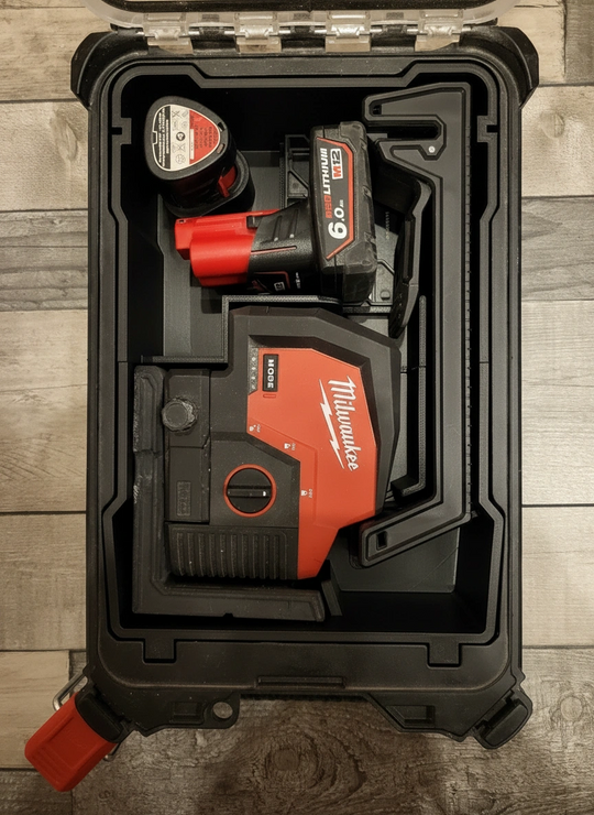 Milwaukee PACKOUT Insert – M12 Laser Holder (Insert Only)