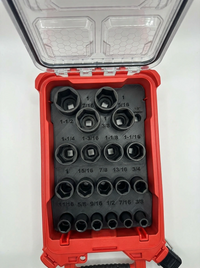 Fits Milwaukee 49-66-7012 Impact Socket Insert PACKOUT Organizer (Insert Only)