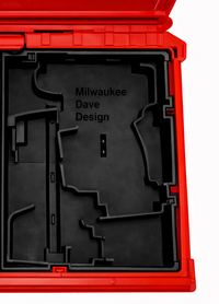 M12 Gen 3 Drill and impact Organizer for Milwaukee Packout insert 2 and 3 Drawer