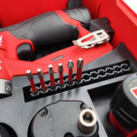 M12 Fuel Installation Drill Organizer for Milwaukee Compact Packout insert 2505