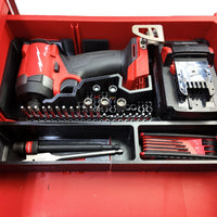 M18 Fuel 1/4" Hex Impact Driver Organizer for Milwaukee Packout 2 and 3 insert V
