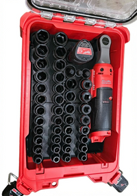 Fits Milwaukee M12 Ratchet & Socket Insert for PACKOUT Organizer (Insert Only)