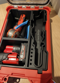 Soldering Iron Organizer For Milwaukee M12 Packout Compact Organizer Insert V2MD