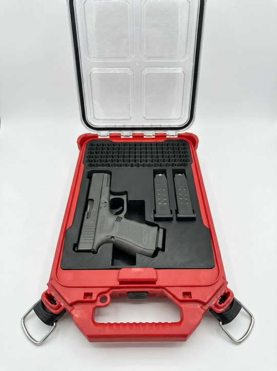 Glock 19 / 23 Gen 4 Milwaukee PACKOUT Low Profile Bin (Insert Only)