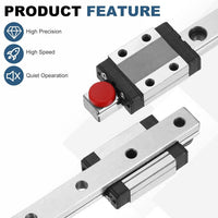 Linear Rail Replacement for Creality HI 3D Printer X Axis (Rail & Bearing)
