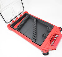 14 Piece Wrench Organizer for Milwaukee PACKOUT Low Profile Bin (Insert Only) BK