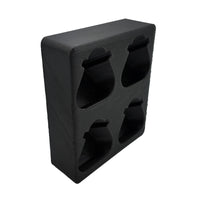 Packout Wall M12 Battery Holder Quad Mount (Small Batteries)