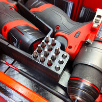 M12 Drill Driver Organizer for Milwaukee Packout insert 2 and 3 Drawer