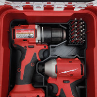 M18 Drill Driver Organizer for Milwaukee Compact Packout 3601-20