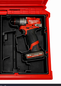 M12 Gen 3 Drill and impact Organizer for Milwaukee Packout insert 2 and 3 Drawer