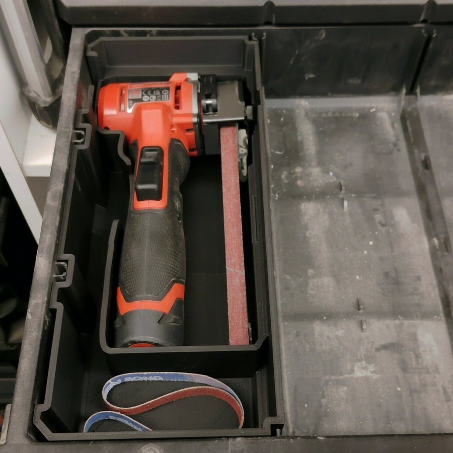 Milwaukee PACKOUT Drawer Insert – M12 Belt File (Insert Only) MD