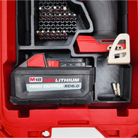 M18 Fuel 1/4" Hex Impact Driver Organizer for Milwaukee Compact Packout insert