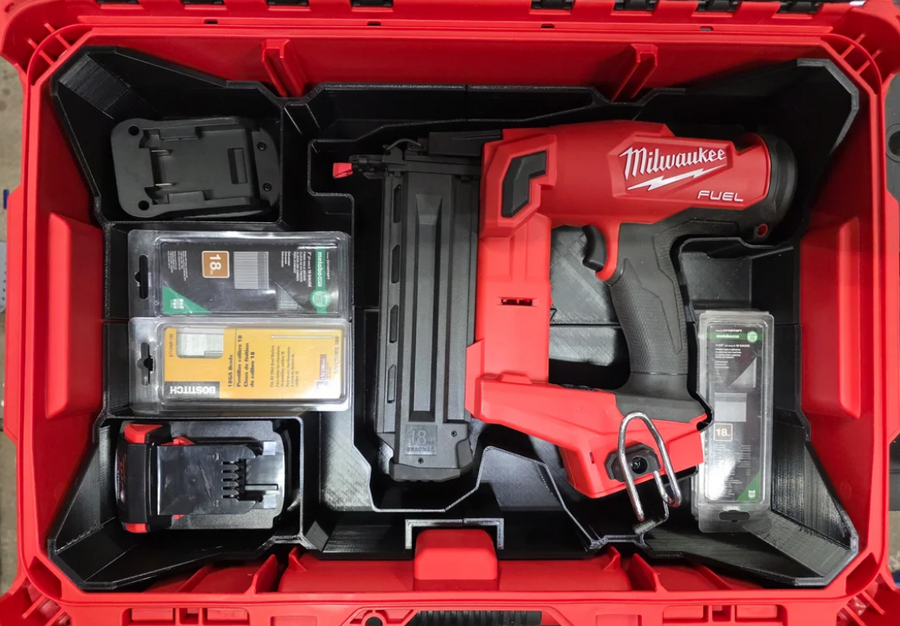 Milwaukee PACKOUT Drawer Insert for M18 FUEL™ 18 Gauge Brad Nailer (Insert Only)