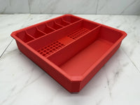 Milwaukee PACKOUT Low Profile Storage Bin Organizer Insert (Insert Only) RED