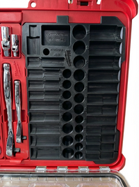 Fits Milwaukee 49-66-7009 Socket Set PACKOUT Tool Box (Insert Only)