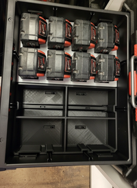 Milwaukee PACKOUT Drawer Insert – M18 High Output Battery Storage (insert Only)