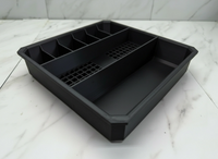 Milwaukee PACKOUT Low Profile Storage Bin Organizer Insert (Insert Only) BLACK