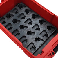 M12 Small Battery Organizer for Milwaukee Compact Packout insert