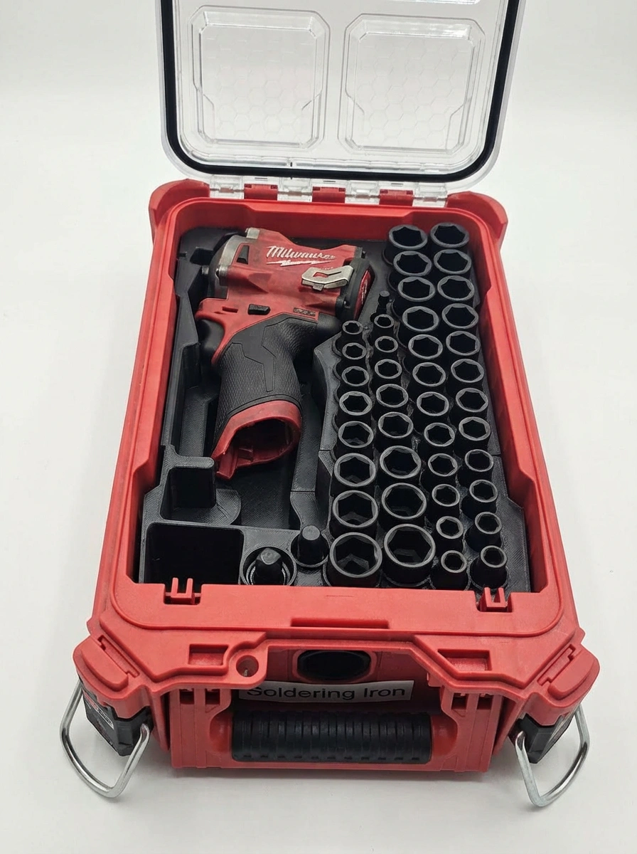 Fits Milwaukee 2562-20 Impact & Socket Insert for PACKOUT (Insert Only)