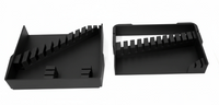 14 Piece Wrench Organizer for Milwaukee PACKOUT Low Profile Bin (Insert Only) BK
