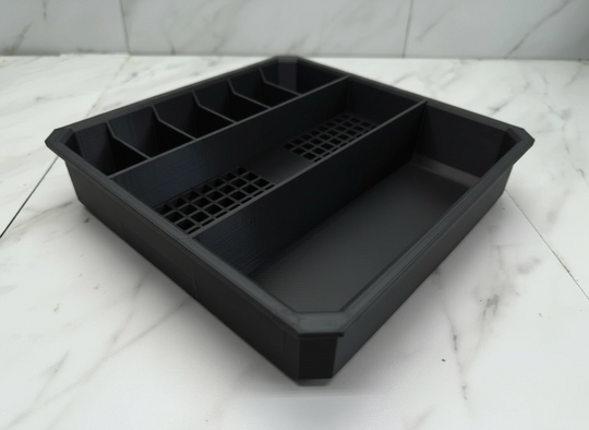 Milwaukee PACKOUT Low Profile Storage Bin Organizer Insert (Insert Only) BLACK