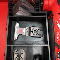 M18 Multitool Organizer for Milwaukee Packout insert 2 and 3 Drawer