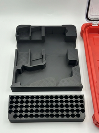 Sig Sauer P320 X Five Milwaukee PACKOUT Low Profile Bin (Insert Only) Red Dot